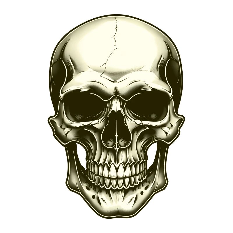 Crâne tête de mort