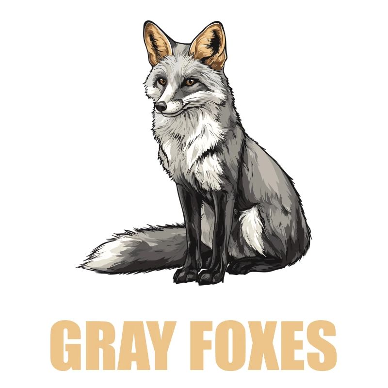 Gray foxes Gray fox