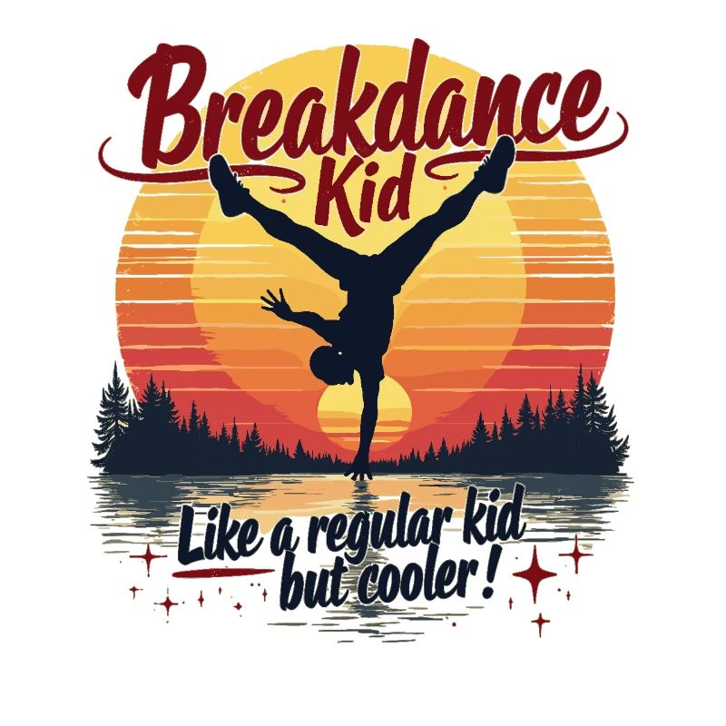 Breakdance Retro Design – Cool Outfit for Dancers