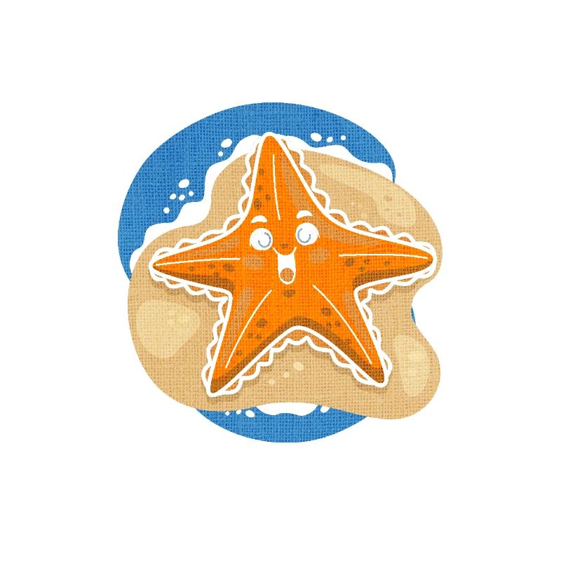 Keepin' It Star-cool - Starfish Beach Vibes