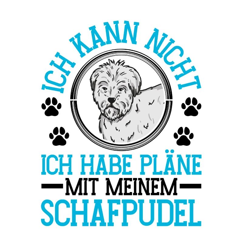 Plans de caniche mouton avec mon caniche de troupeau