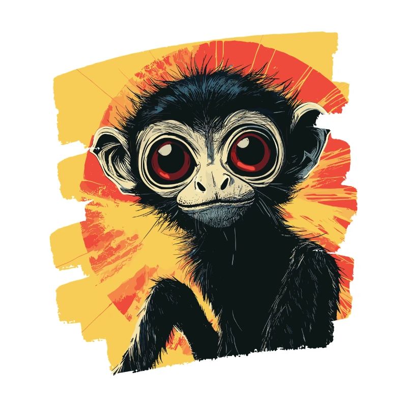 Spider Monkey Retro
