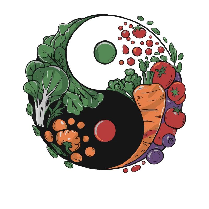 Yin Yang Vegetable Balance