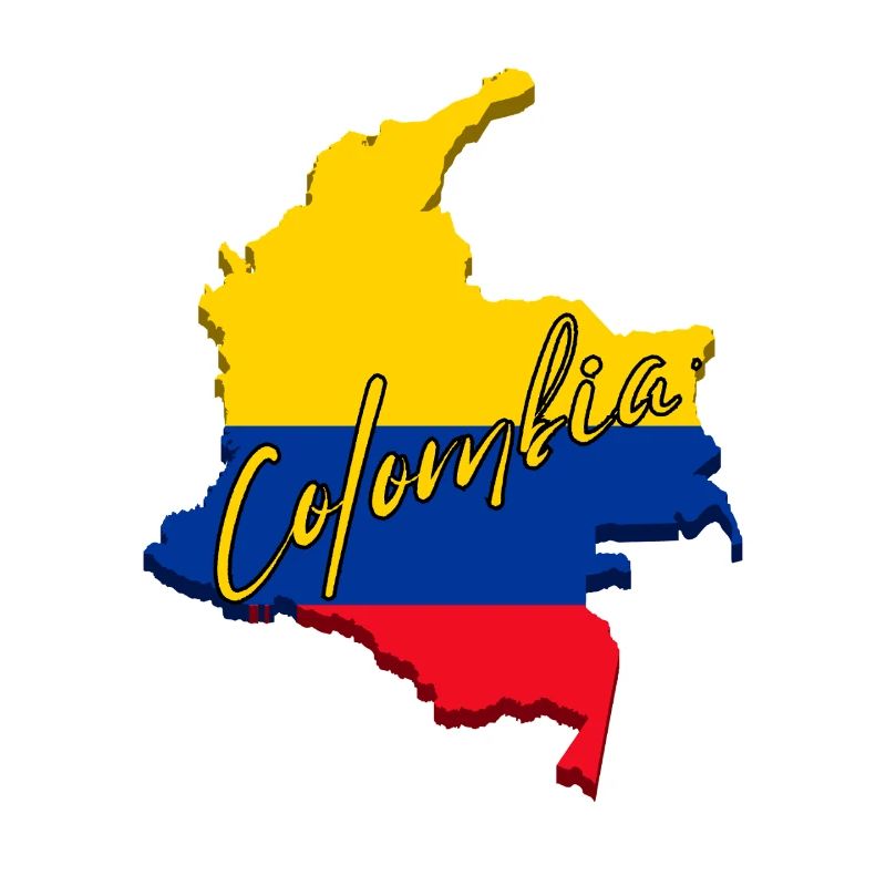 Fierté colombienne, drapeau de la Colombie