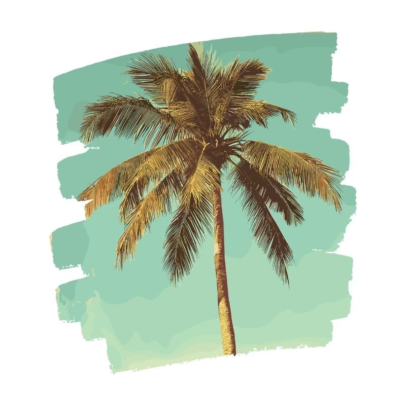 Palm Tree Retro