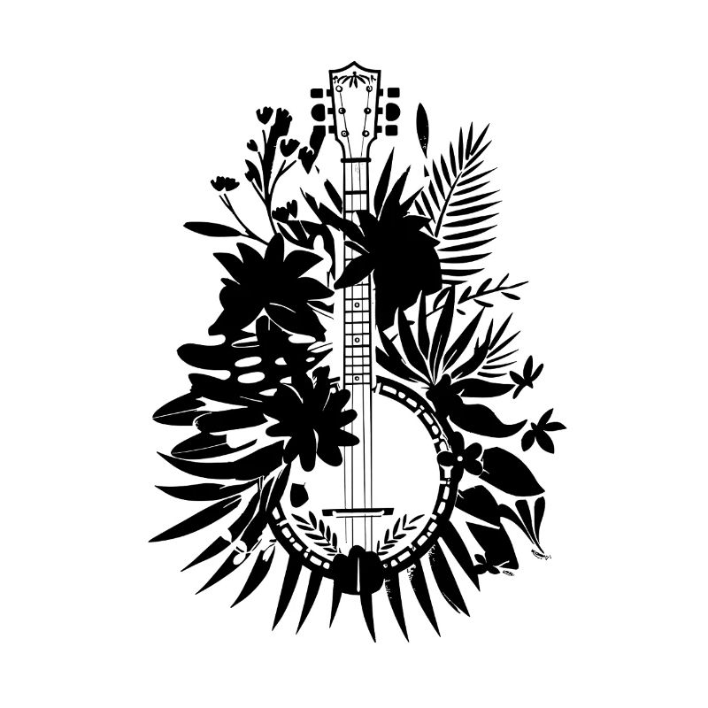 Banjo de dessin animé