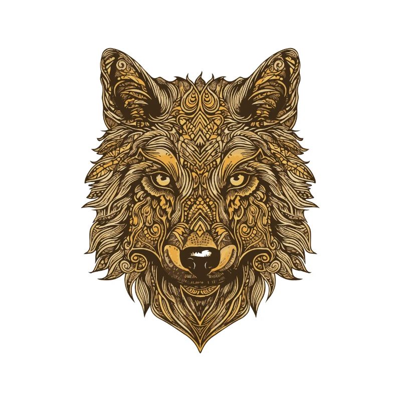 Wolf Portrait