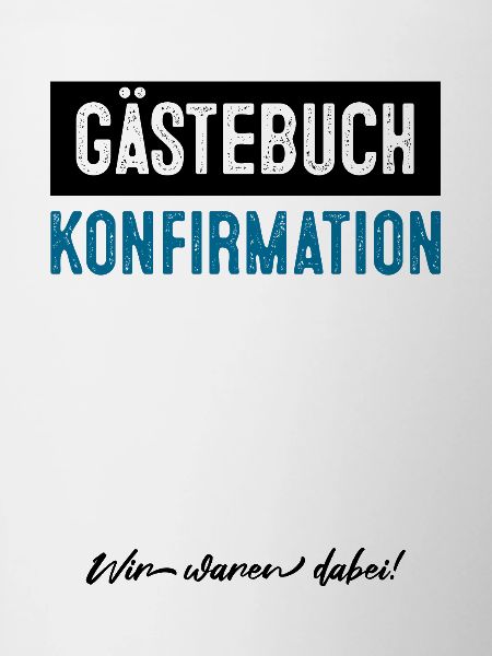 Gästebuch Konfirmation