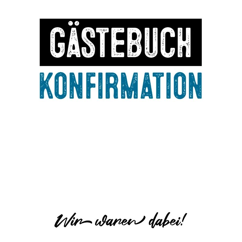 Gästebuch Konfirmation
