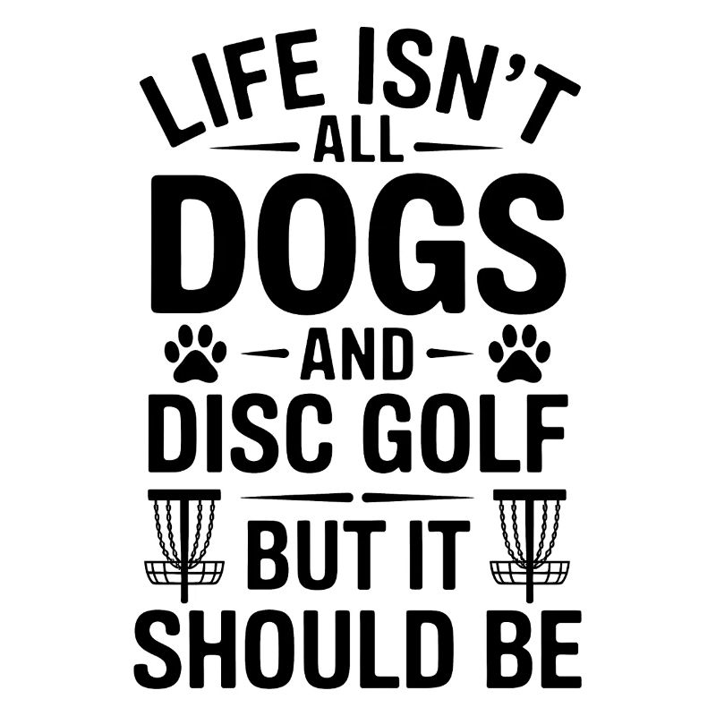 Discgolf Spruch Hunde Lustiges Discgolf Geschenk