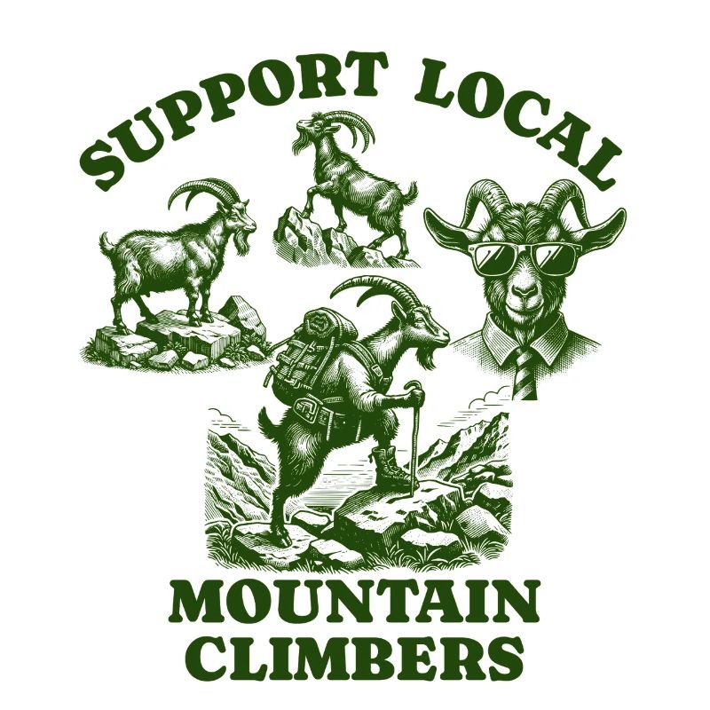 goat Liebe Support Local mountain climbers