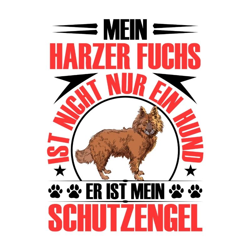 Harz Fox Protects Me Old German Herding Dog