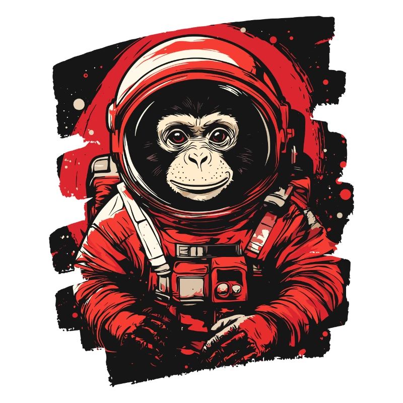 Singe astronaute