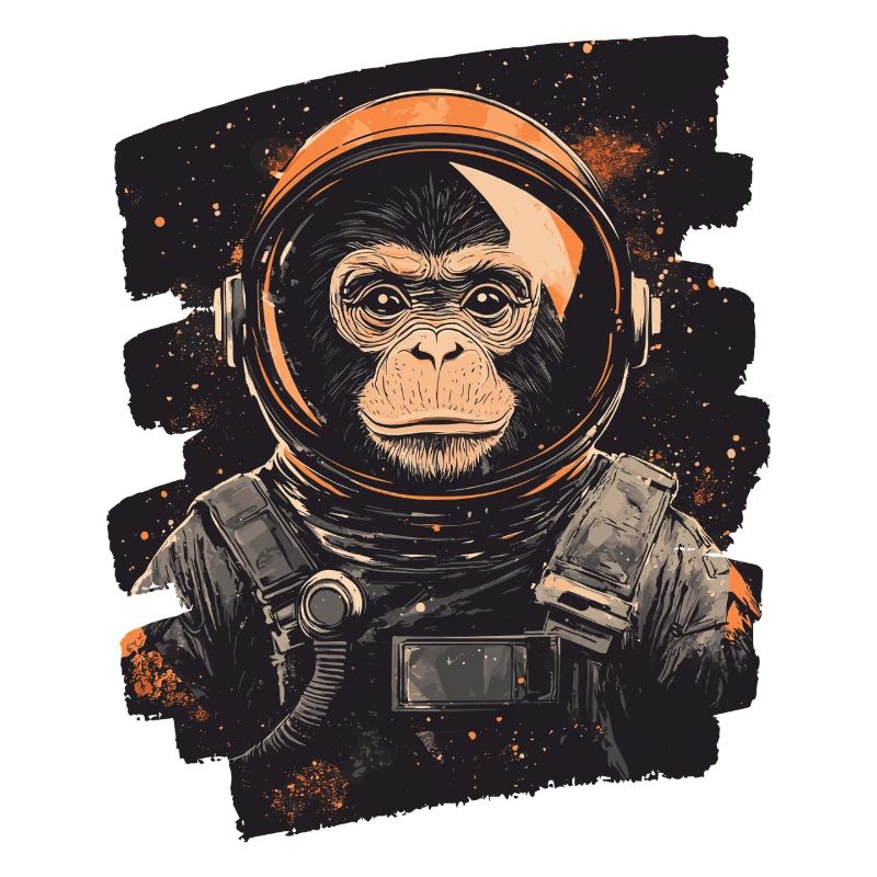 Singe astronaute