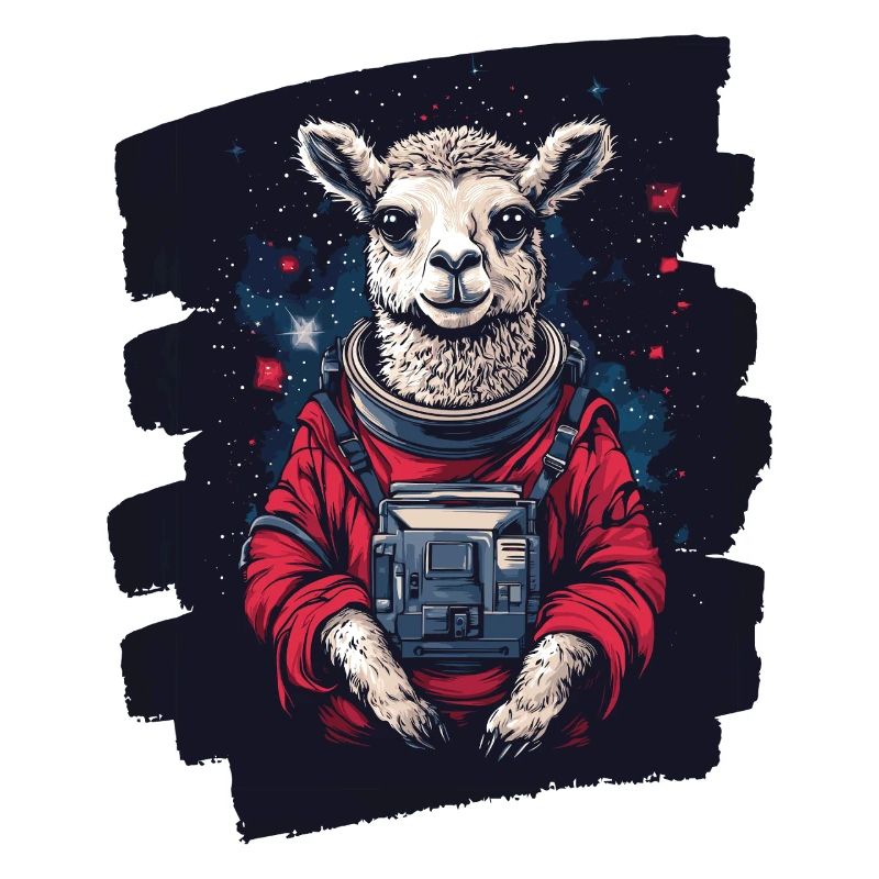 Lama astronaute