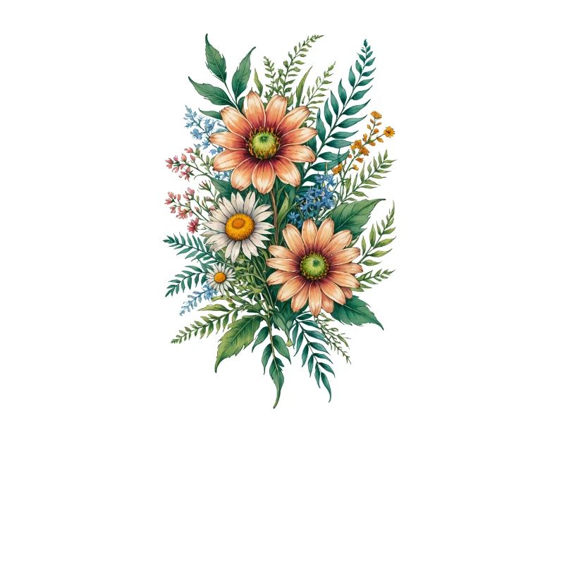 Lebendige Blumenstraußharmonie