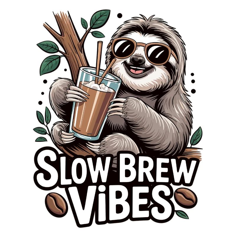 Coffee Vibes with Sloth