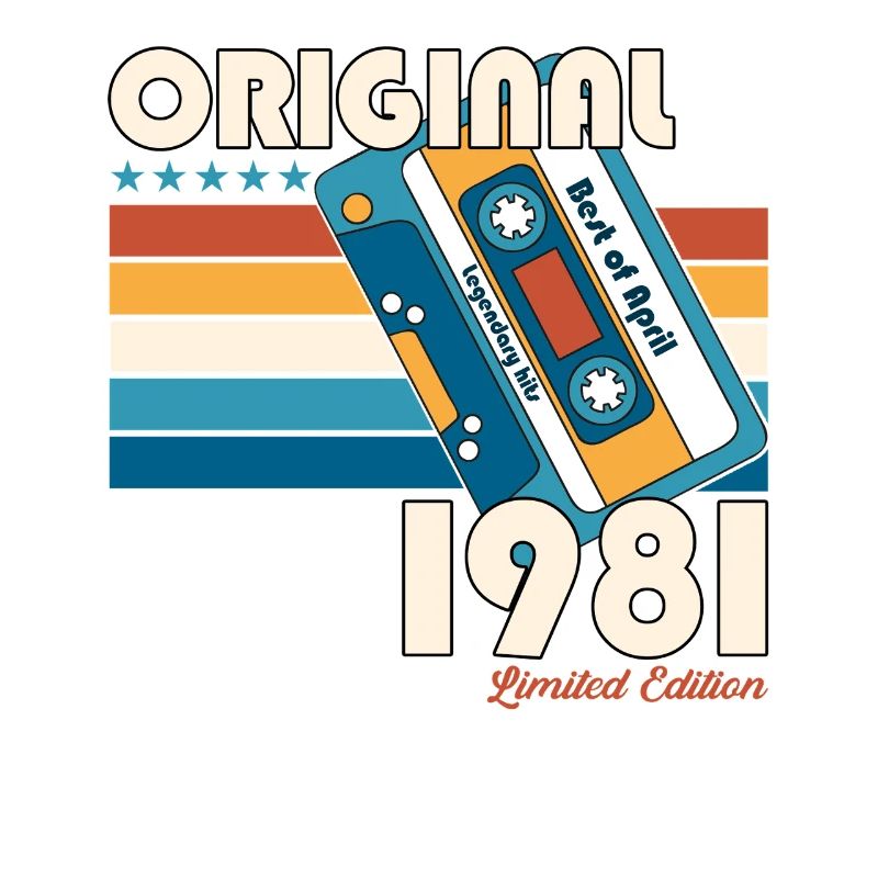 Cassette du 44e anniversaire avril 1981