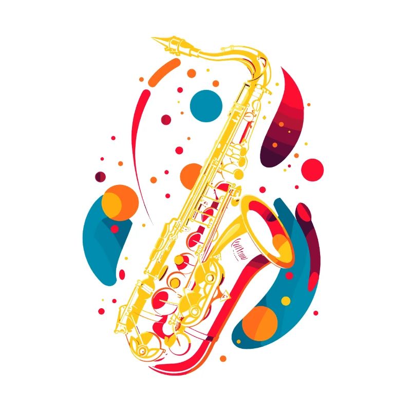 Graphisme pour saxophone