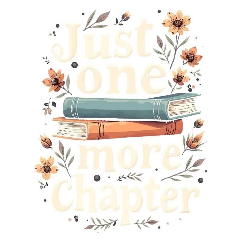 Just One More Chapter Book Reading - Book Lover