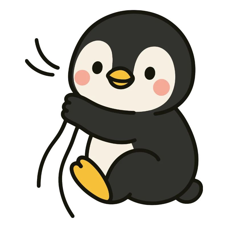 Pingouin câlin