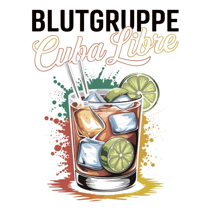 Groupe sanguin Cuba Libre Cocktail Bartender