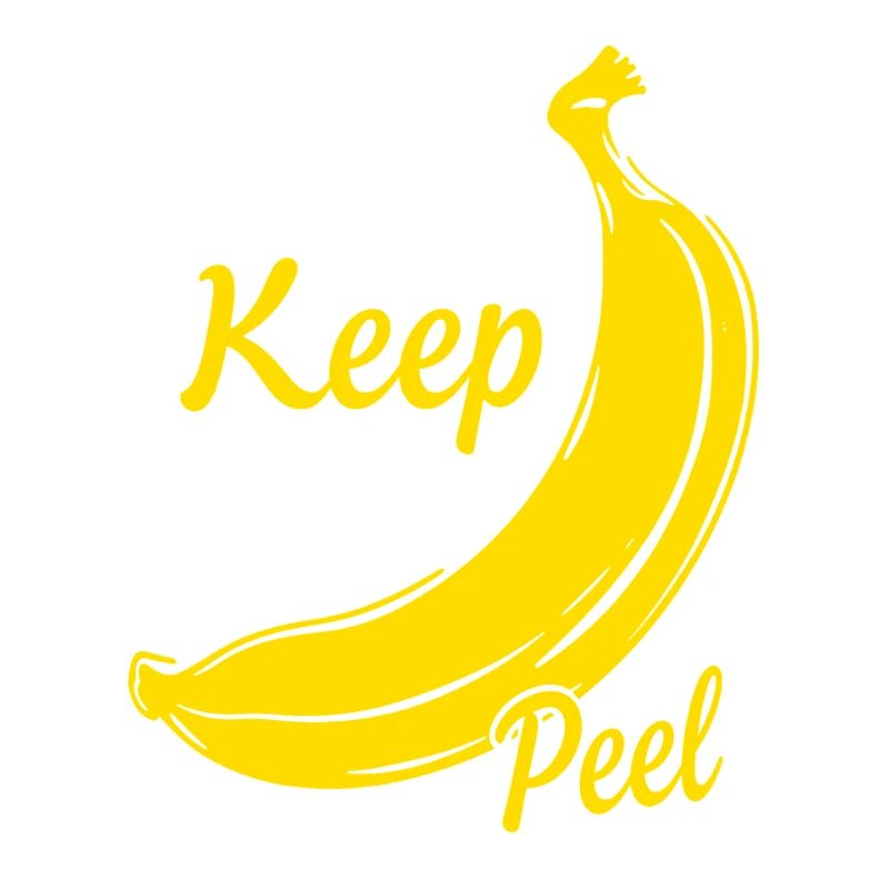 Keep Peel – Humour de banane pour les gourmets et les créateurs de tendances