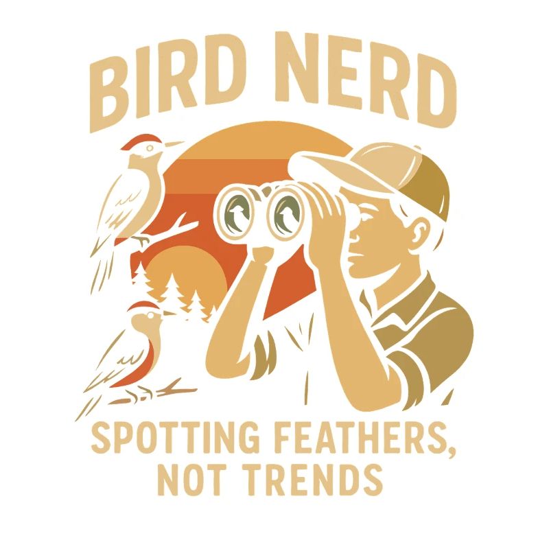 Vogel-Nerd entdeckt Federn, nicht Trends