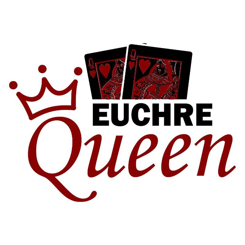 Euchre Queen Card Game Design