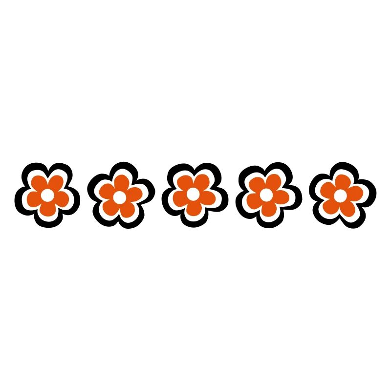 rétro fleur