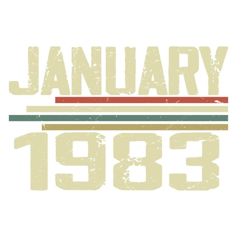 Janvier 1983 - Cadeau d’anniversaire Janvier 1983