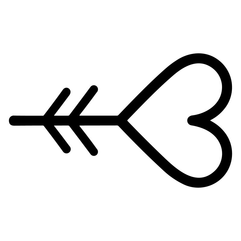 Flèche coeur