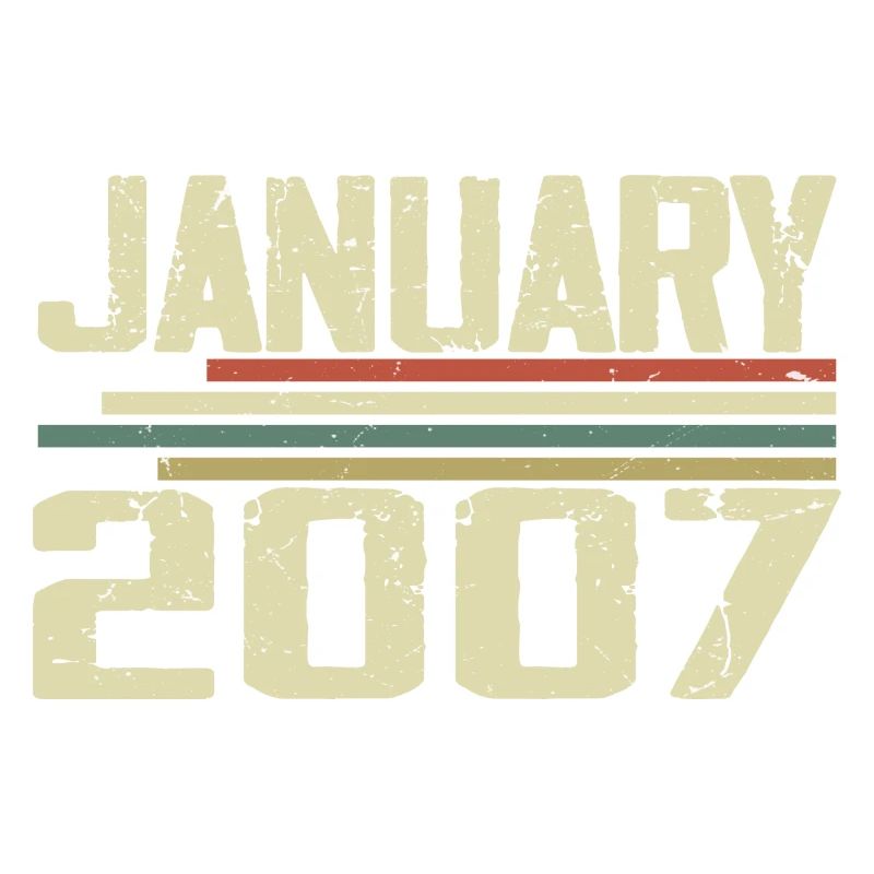 January 2007 - Birthday Present January 2007