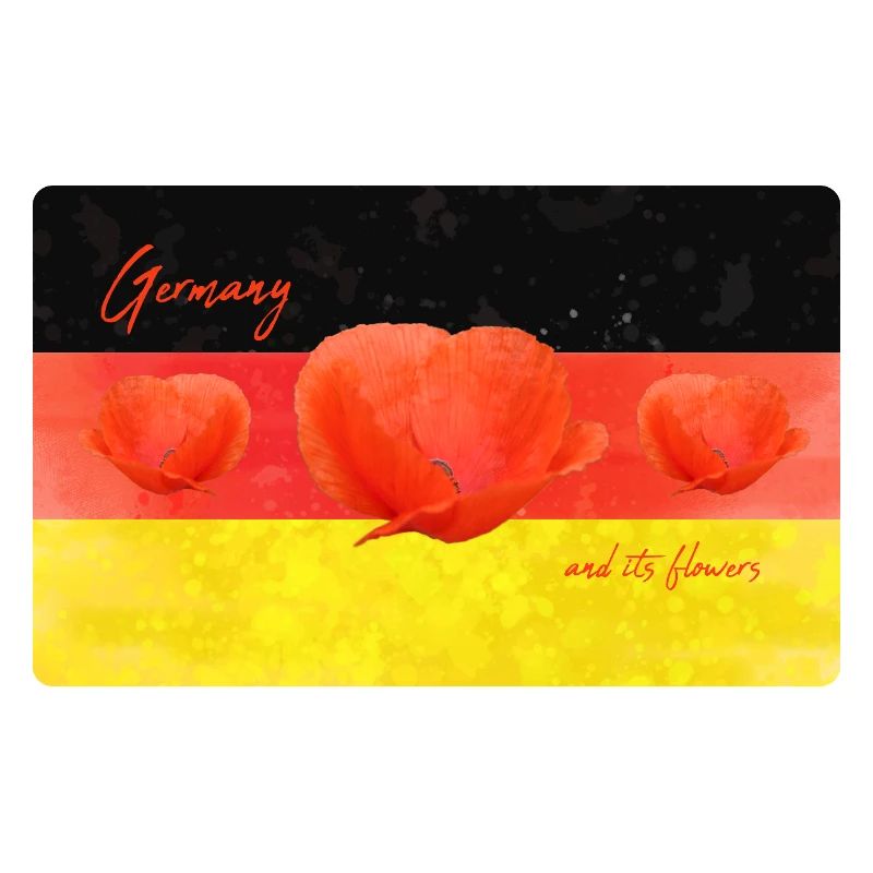 Germany Poppy Germany Flag