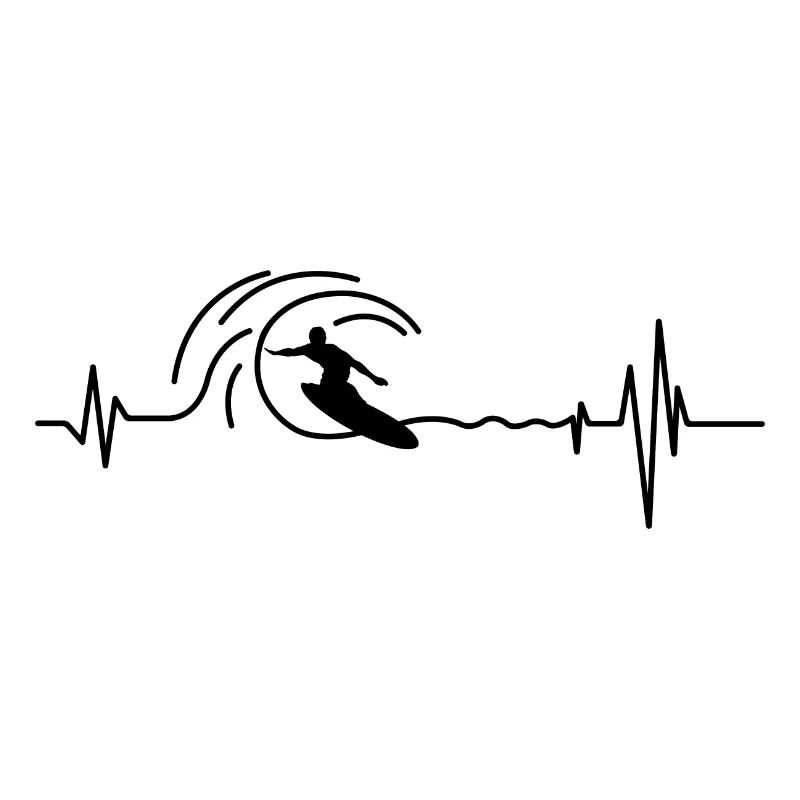 Surf Heartbeat Surf Surfer