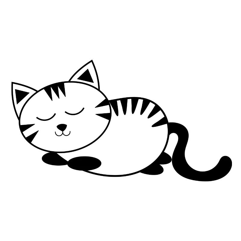 chat noir chat chaton doux cadeau de Noël