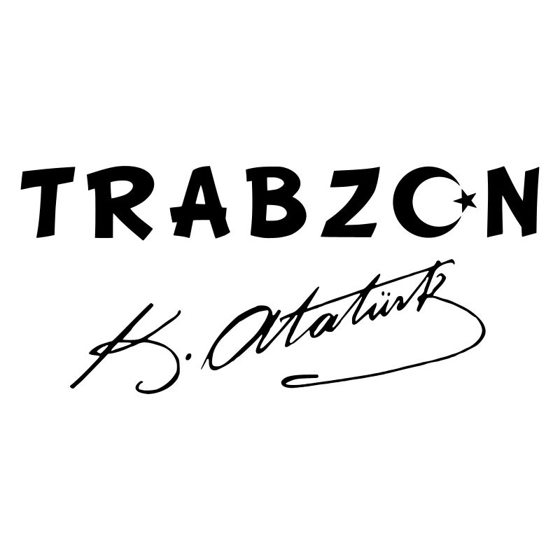 Trabzon Turquie Drapeau Ata