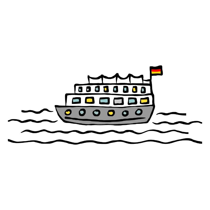 Ship passenger ship Germany flag