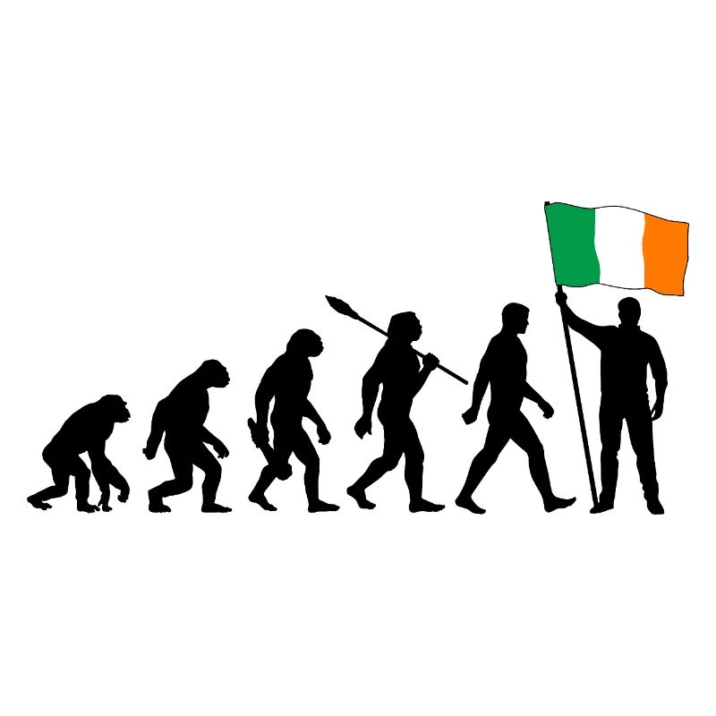 Irland - Evolution - Flagge - Nation