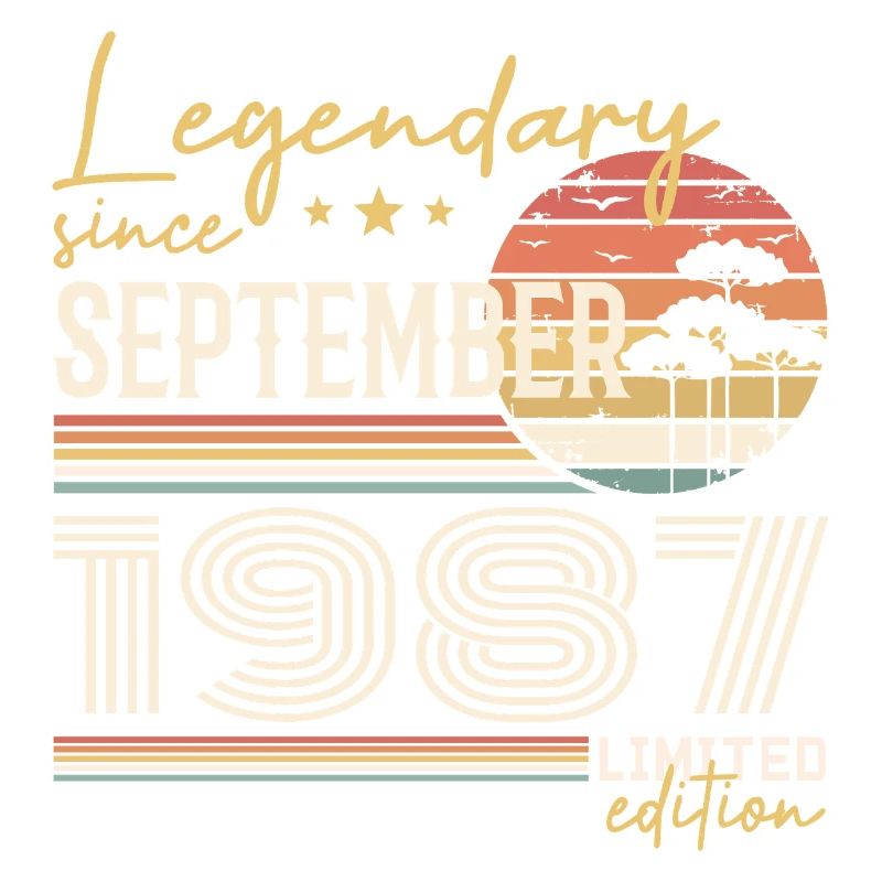 Septembre 1987 Né en Septembre 1987 September 1987