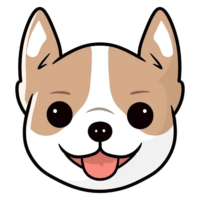 Happy Dog Face