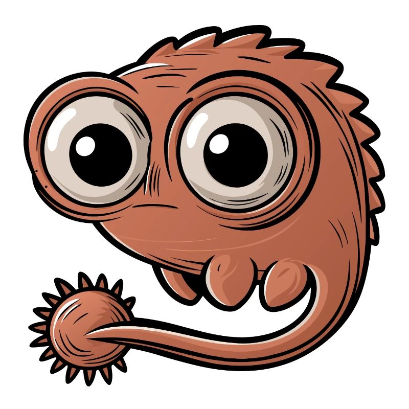 Drôle de petite créature avec de grands yeux