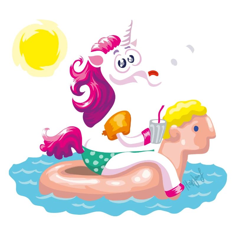Einhorn Wassertier aufblasbar