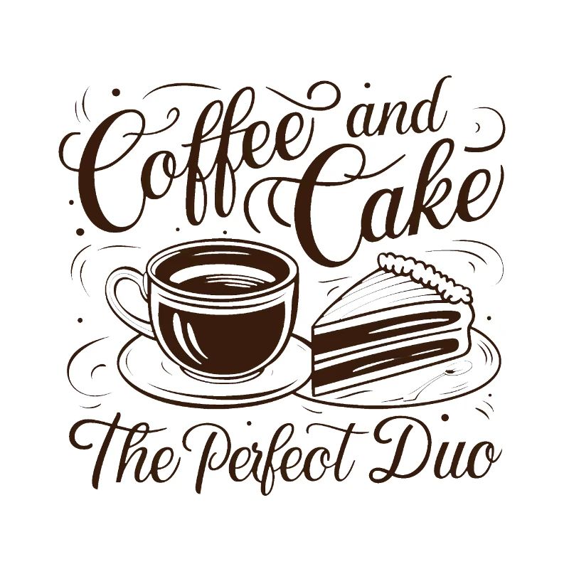 Kaffee und Kuchen – das perfekte Duo.