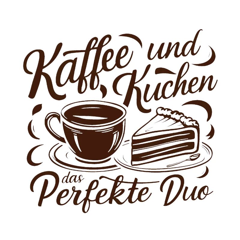Kaffee und Kuchen – das perfekte Duo.