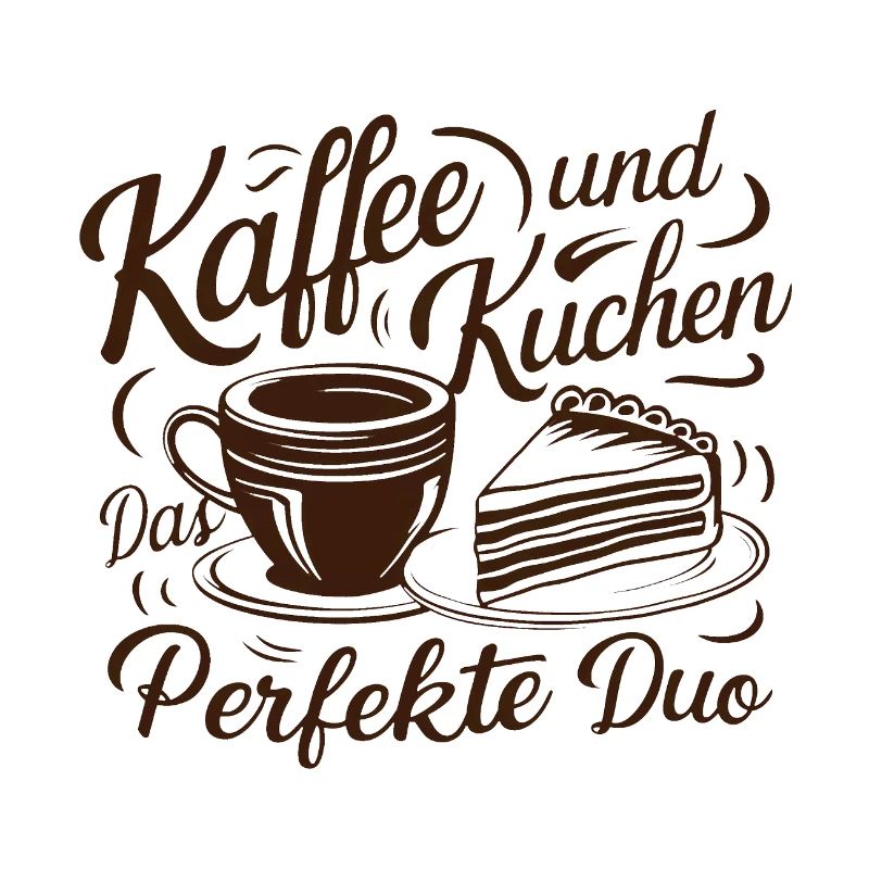 Café et gâteau – le duo parfait.