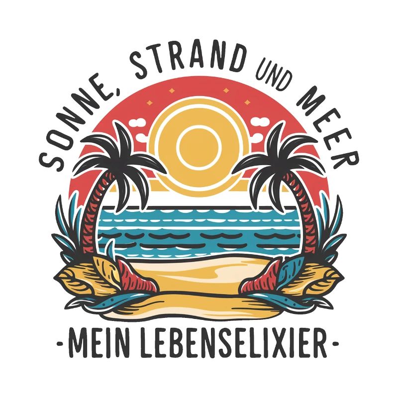 Le soleil, la plage et la mer - mon élixir de vie