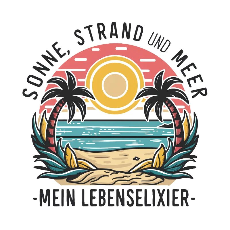 Le soleil, la plage et la mer - mon élixir de vie