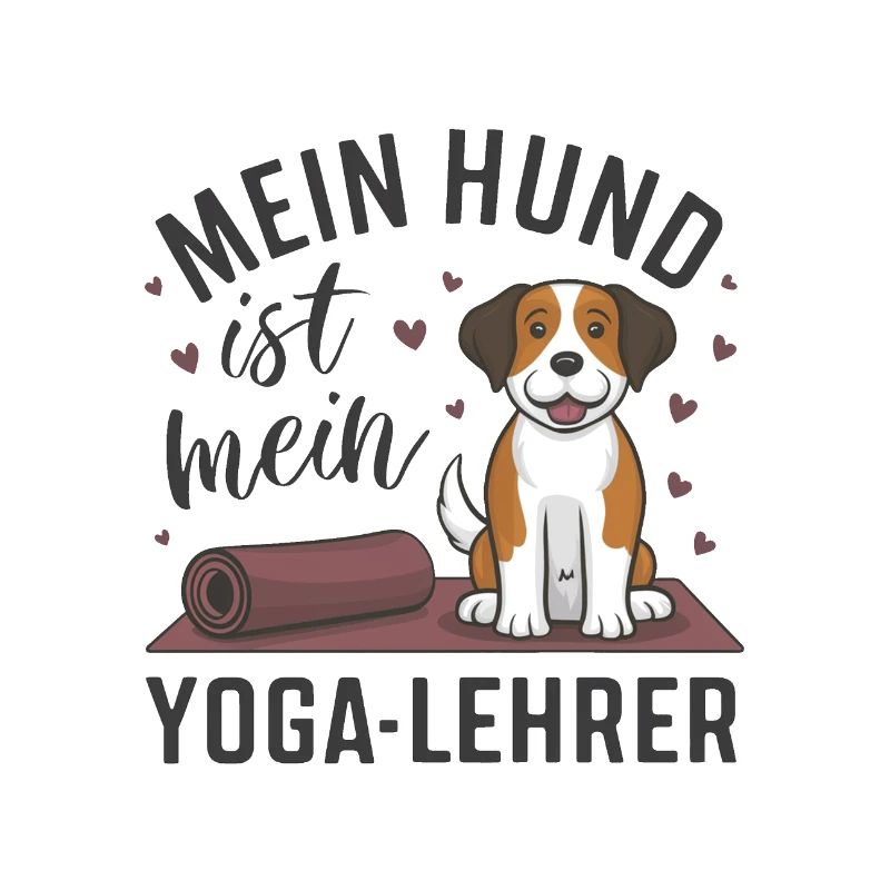 Mon chien est mon prof de yoga
