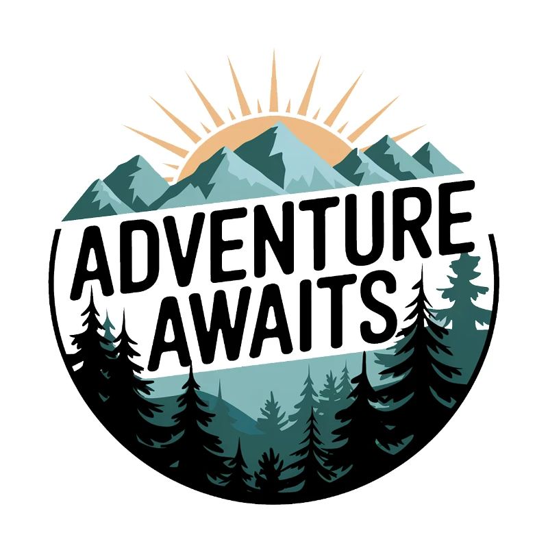 Adventure Awaits – Mountain Panorama